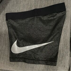 Nike Dri-FIT Black and Silver Shorts